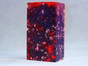 Stabilized Maple Burl Wood Mod Block